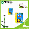 carbón shisha de cáscara de coco carbón fácil lite para narguile